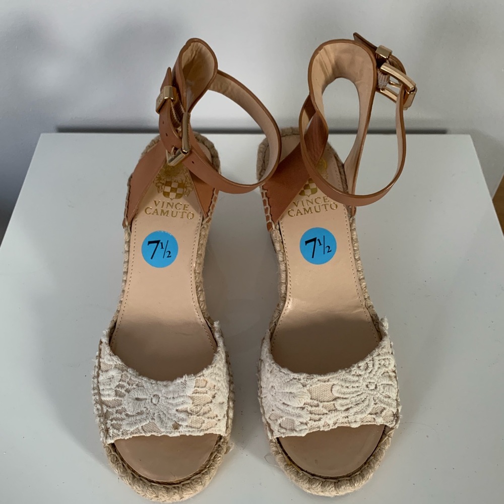 Vince Camuto espadrille wedges